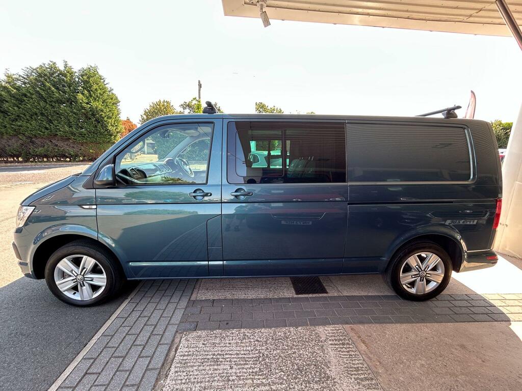 Volkswagen Transporter 2.0 Bitdi T32 Bluemotion Tech Highline Kombi 4Moti Green #4