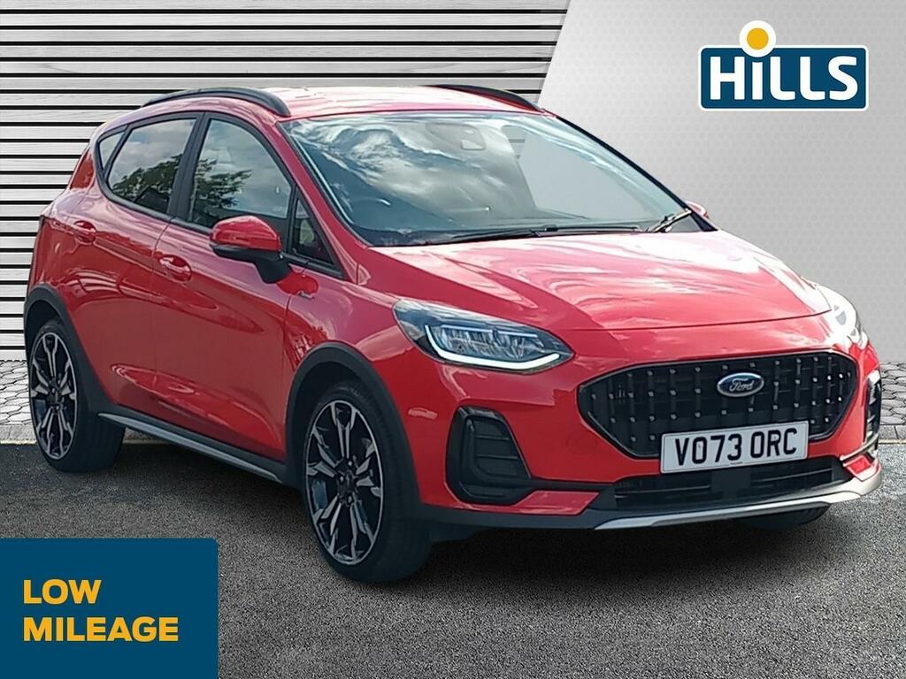 Ford Fiesta 1.0T Ecoboost Mhev Active X Edition Euro 6 Ss 5 Red