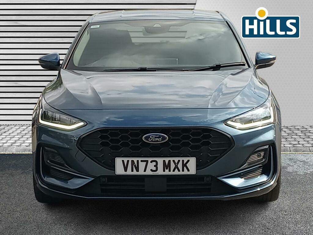 Ford Focus 1.0T Ecoboost Mhev St-line Hatchback Hy VN73MXK Blue #2