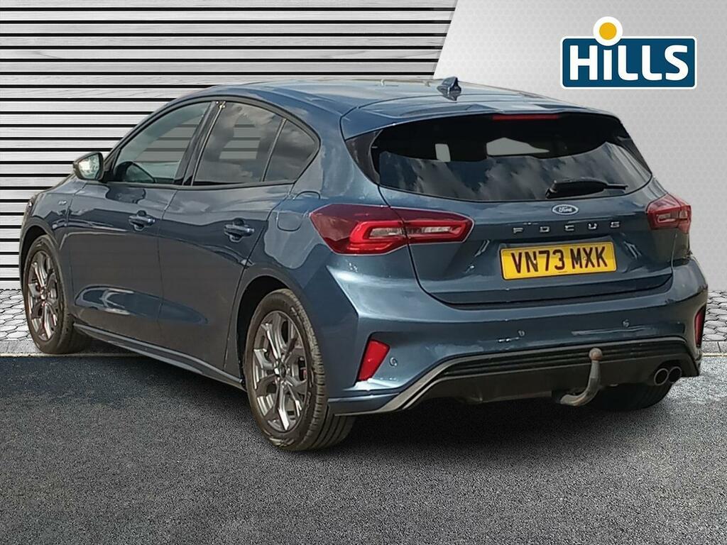 Ford Focus 1.0T Ecoboost Mhev St-line Hatchback Hy VN73MXK Blue #4