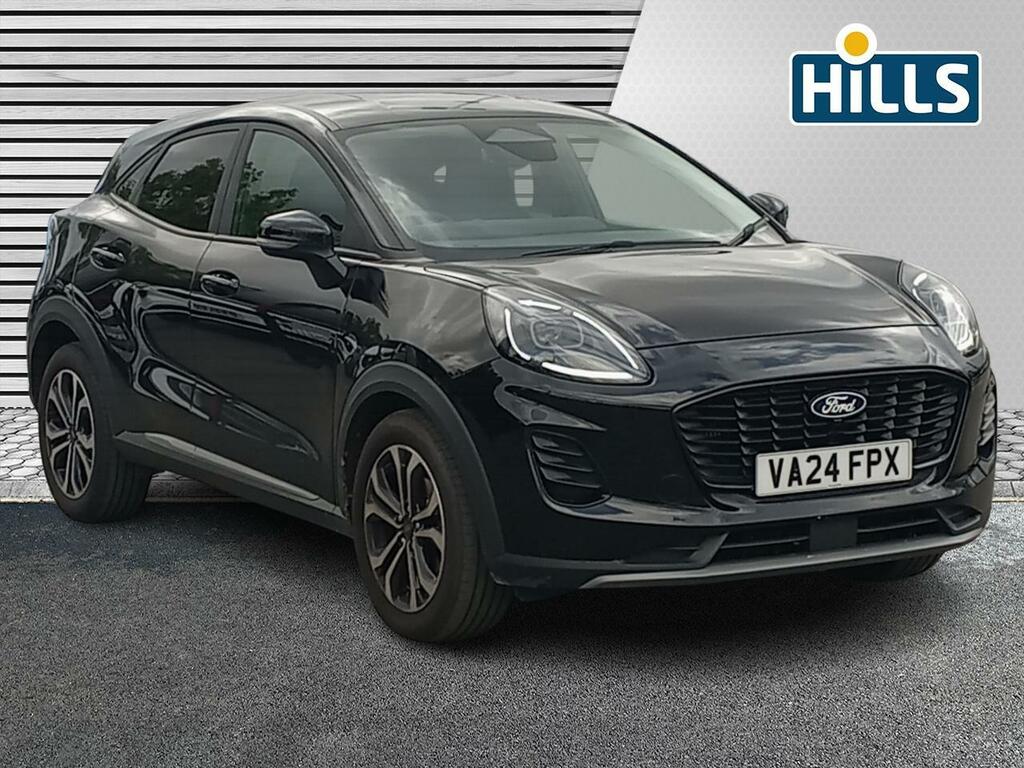 Ford Puma 1.0T Ecoboost Mhev Titanium Suv Hybrid Black