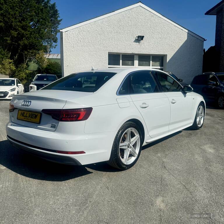 Audi A4 2.0 Tdi Ultra 190 S Line White #2