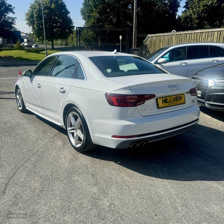 Audi A4 2.0 Tdi Ultra 190 S Line White #3