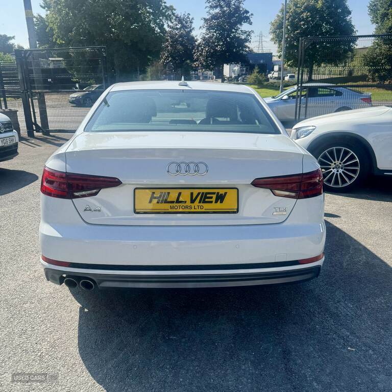 Audi A4 2.0 Tdi Ultra 190 S Line White #4