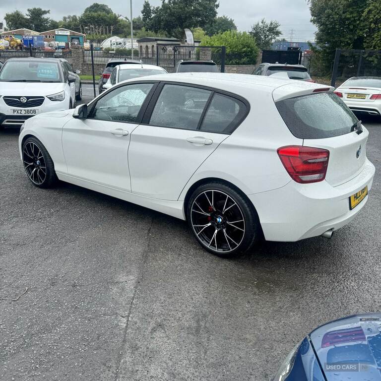 BMW 1 Series 116D Efficientdynamics SL14XOK White #3