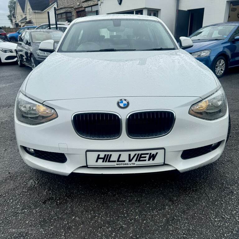 BMW 1 Series 116D Efficientdynamics SL14XOK White #6