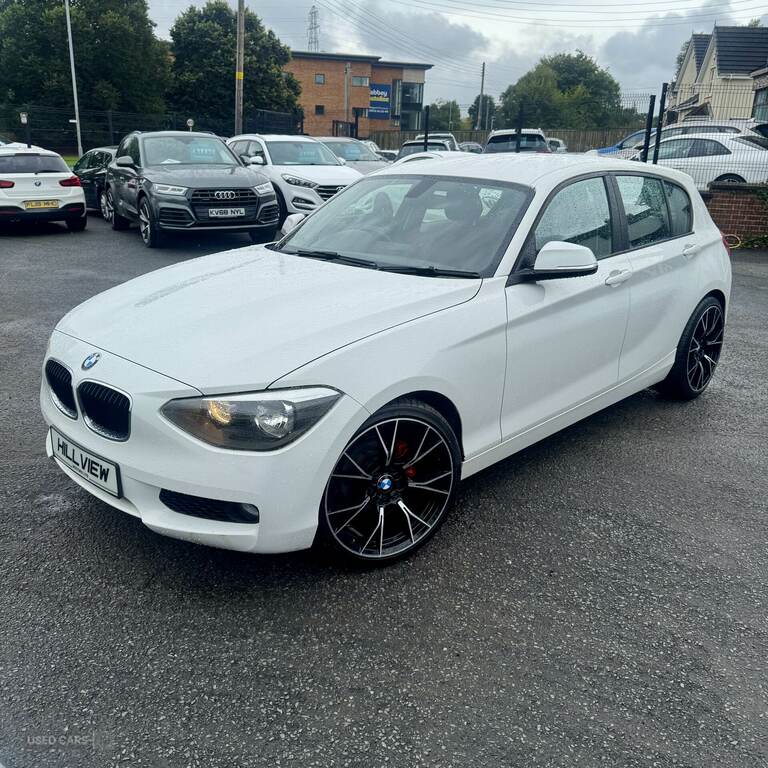 BMW 1 Series 116D Efficientdynamics SL14XOK White #5