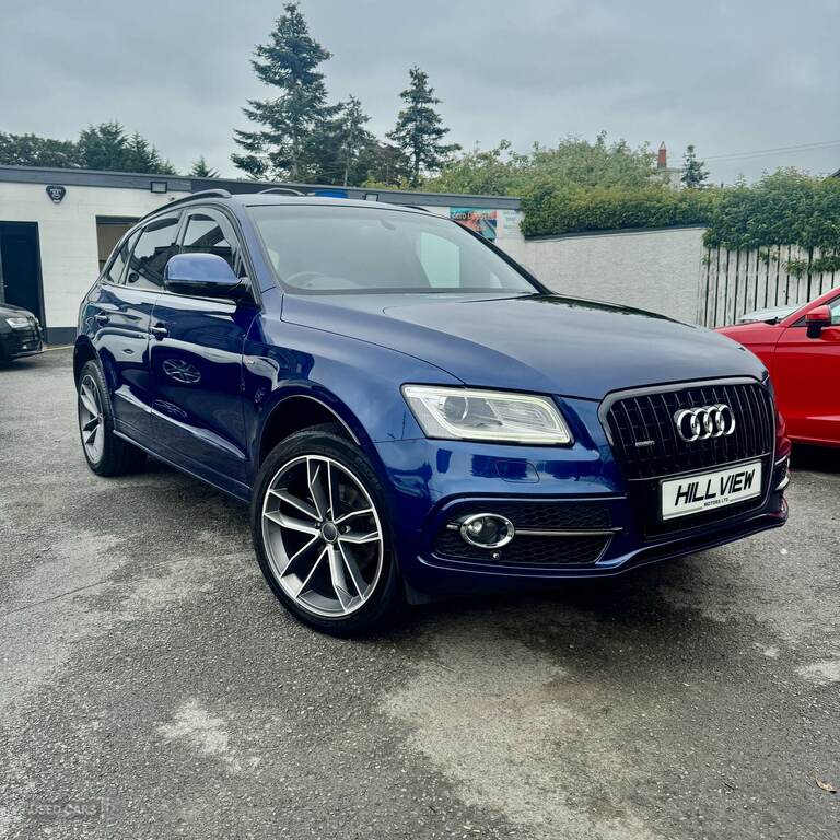 Audi Q5 2.0 Tdi 190 Quattro S Line Plus Blue