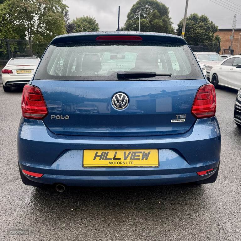 Volkswagen Polo 1.2 Tsi Se Blue #3