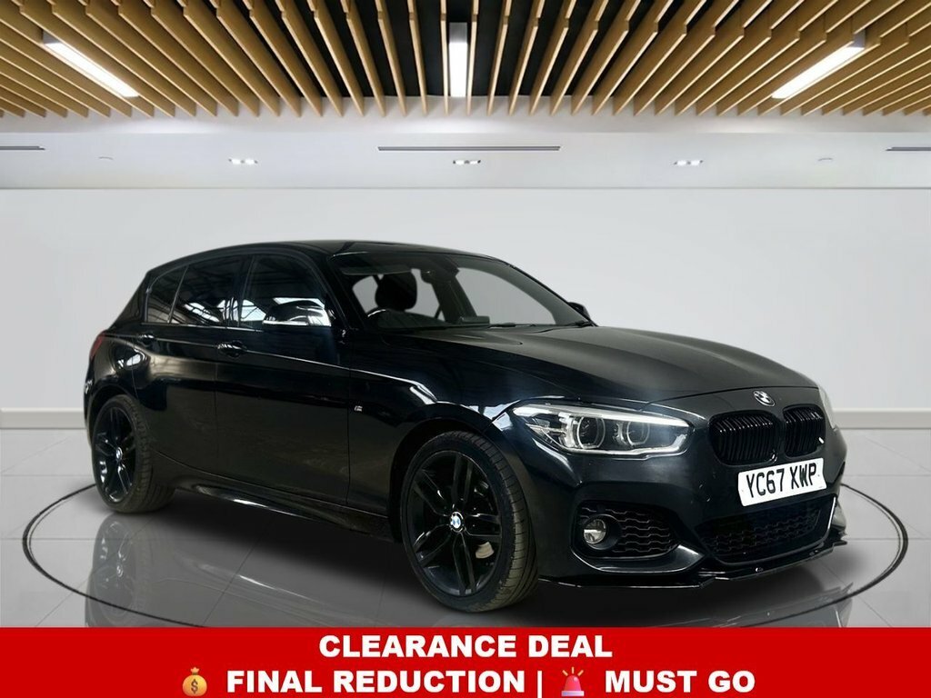 BMW 1 Series Hatchback YC67XWP Black
