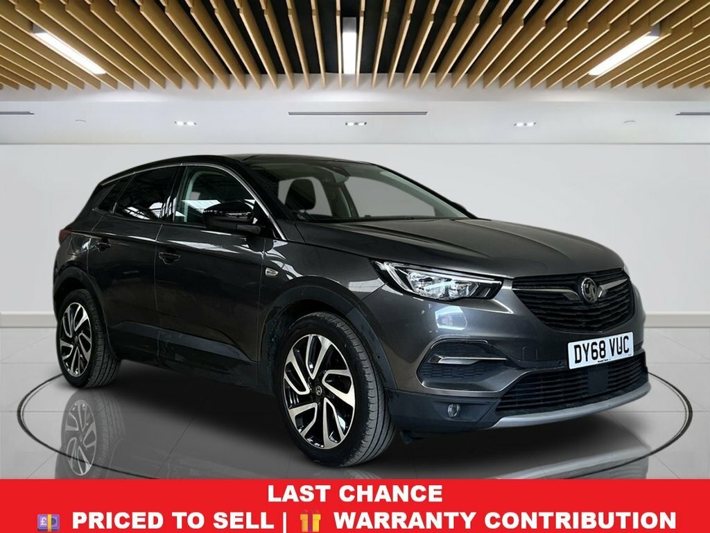 Vauxhall Grandland X 1.2L Elite Nav Grey