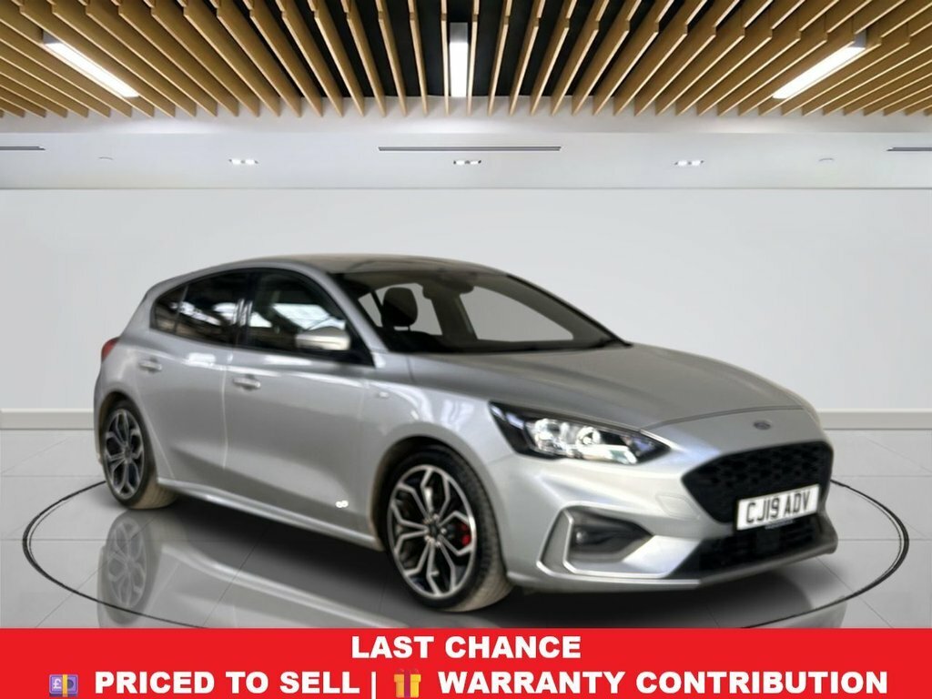 Ford Focus 1L St-line X CJ19ADV Silver