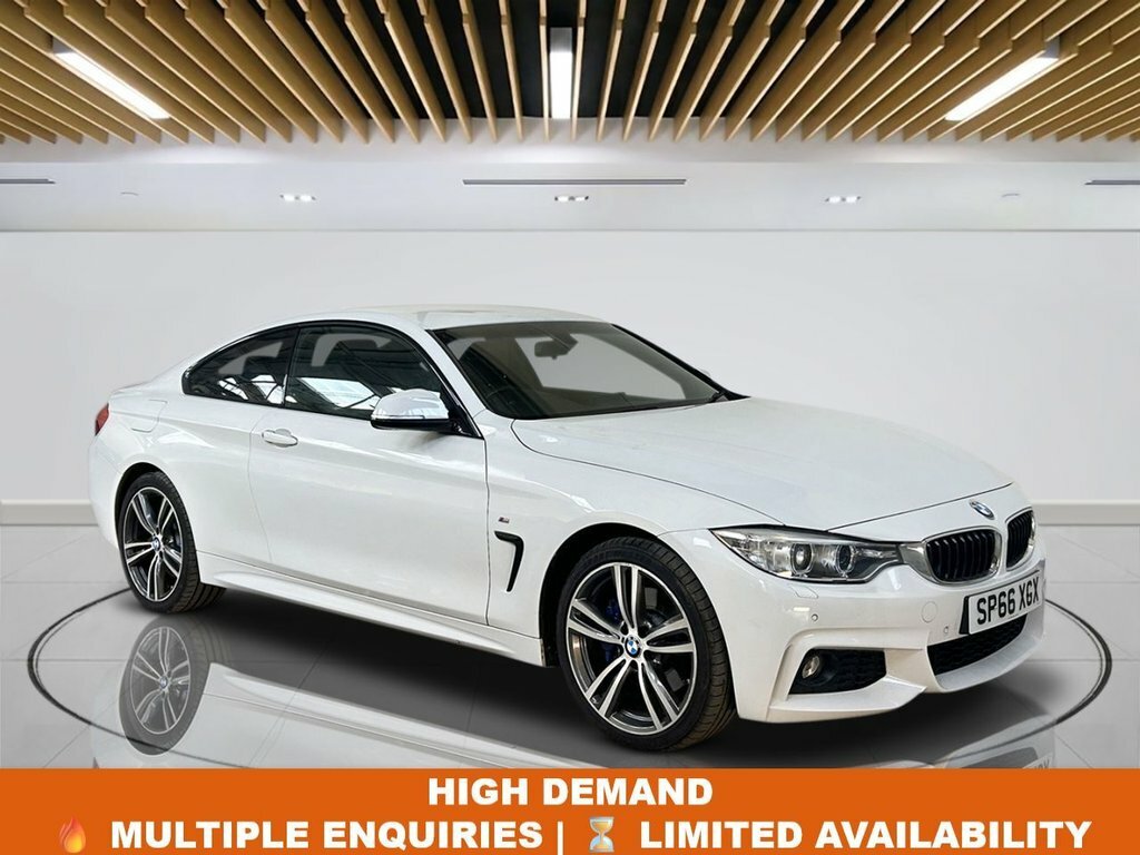 BMW 4 Series Gran Coupe 2L M Sport White