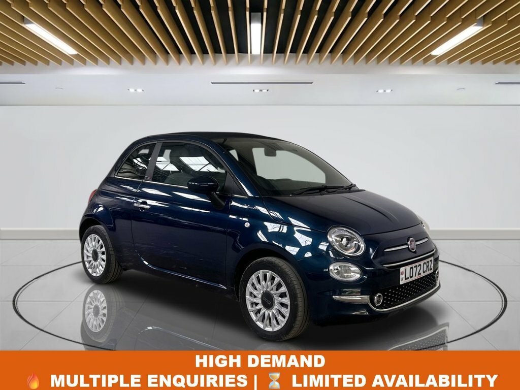 Fiat 500C 1L Dolcevita Blue