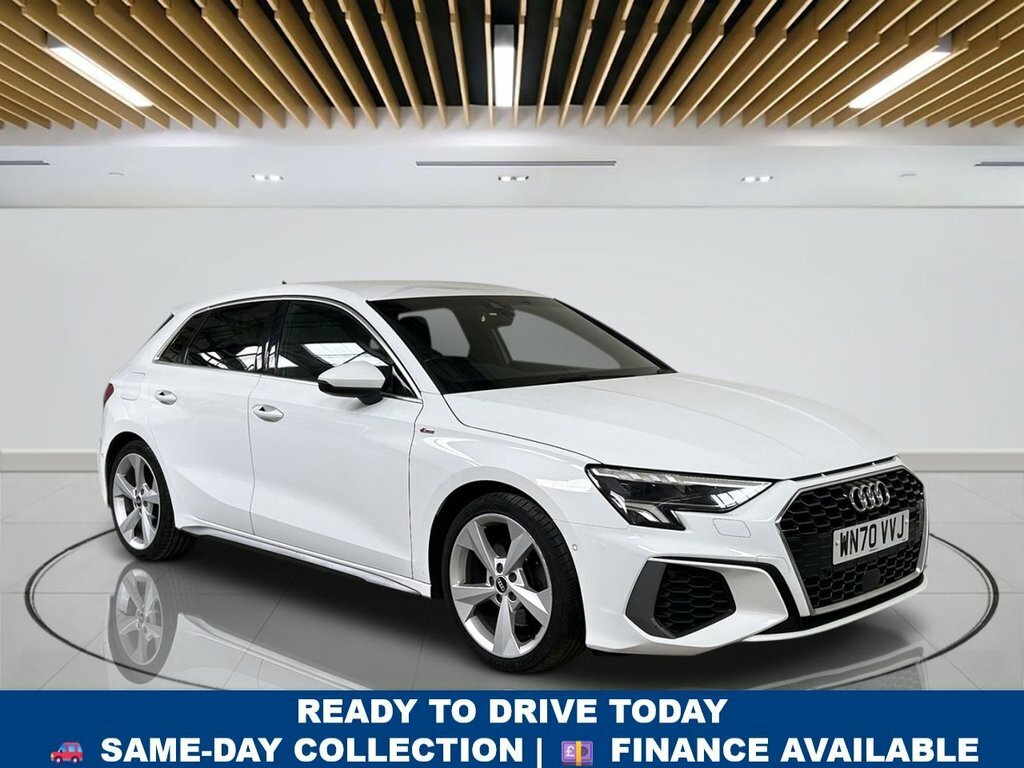 Audi A3 1.5L S Line White
