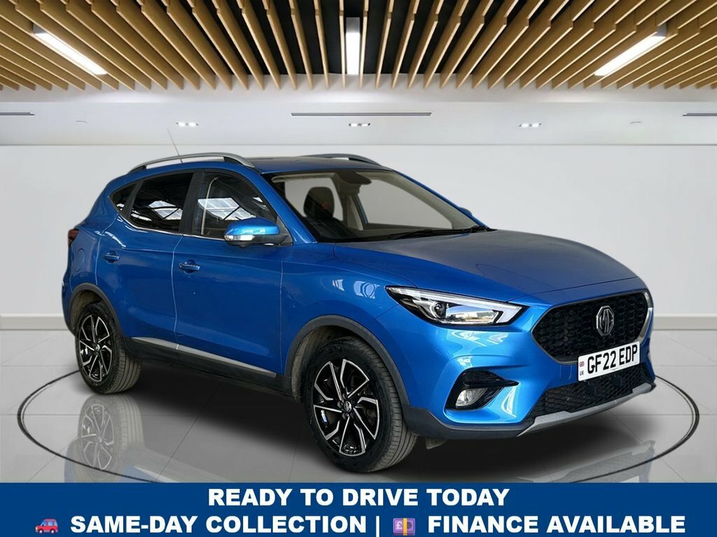 MG ZS 1L Exclusive Blue