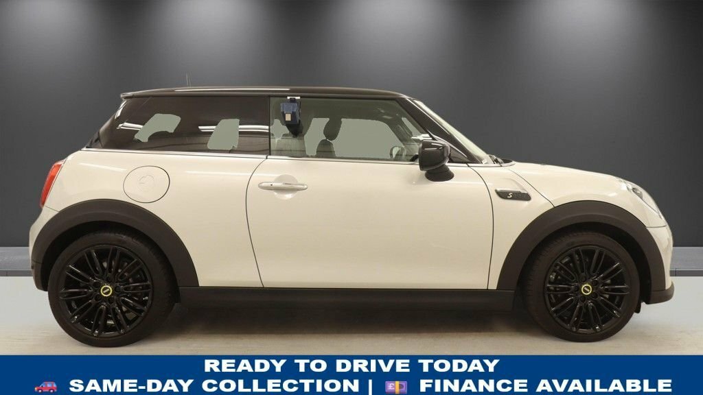 Mini Electric Hatchback Silver