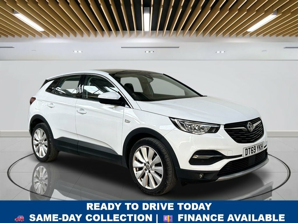 Vauxhall Grandland X 1.2L Elite Nav White