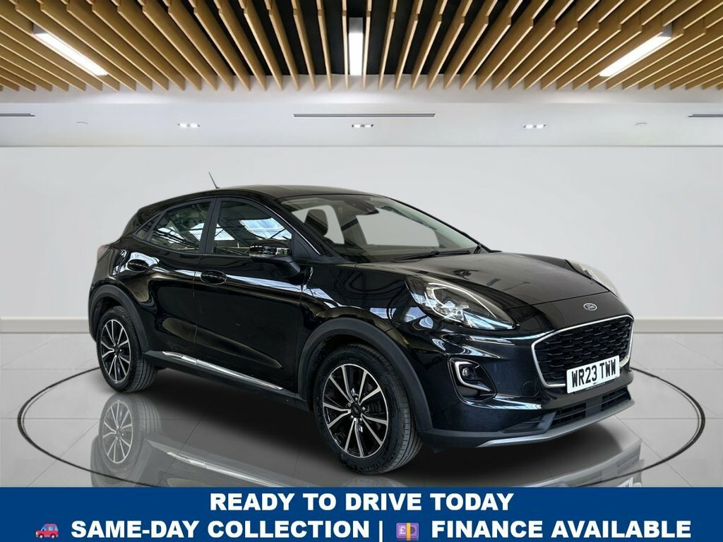 Ford Puma 1L Titanium WR23TWW Black