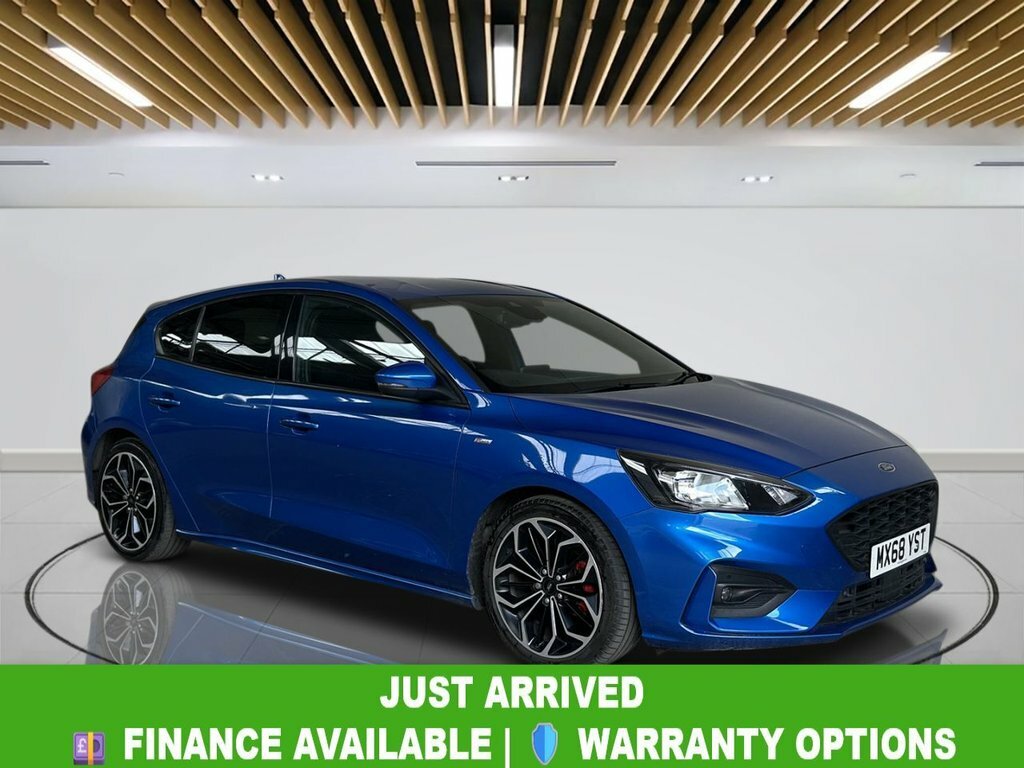 Ford Focus 1L St-line X MX68YST Blue
