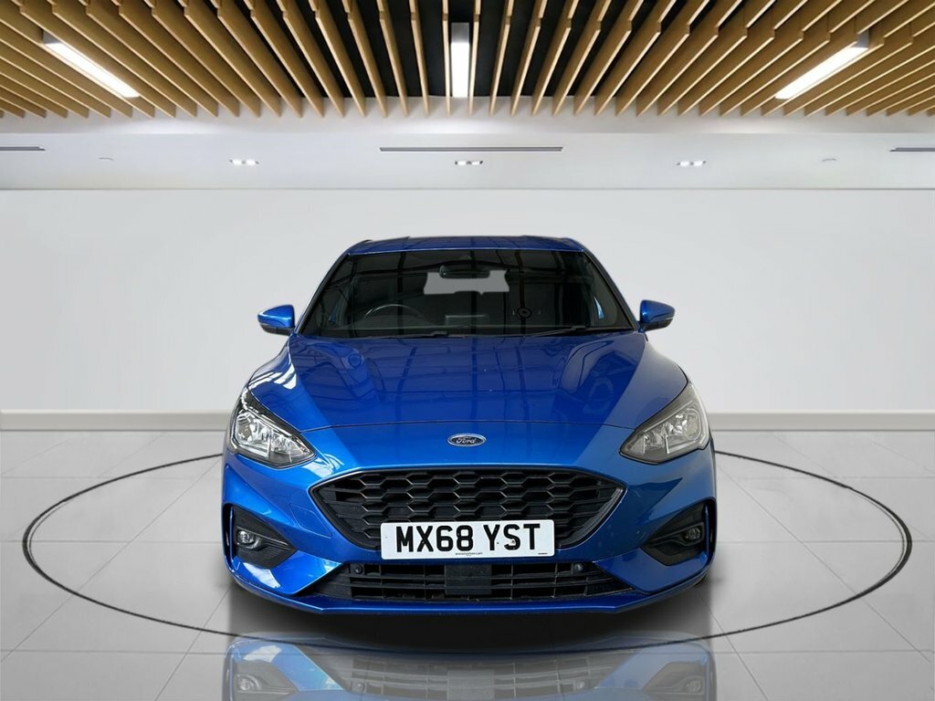 Ford Focus 1L St-line X MX68YST Blue #2