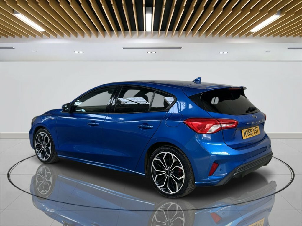 Ford Focus 1L St-line X MX68YST Blue #6