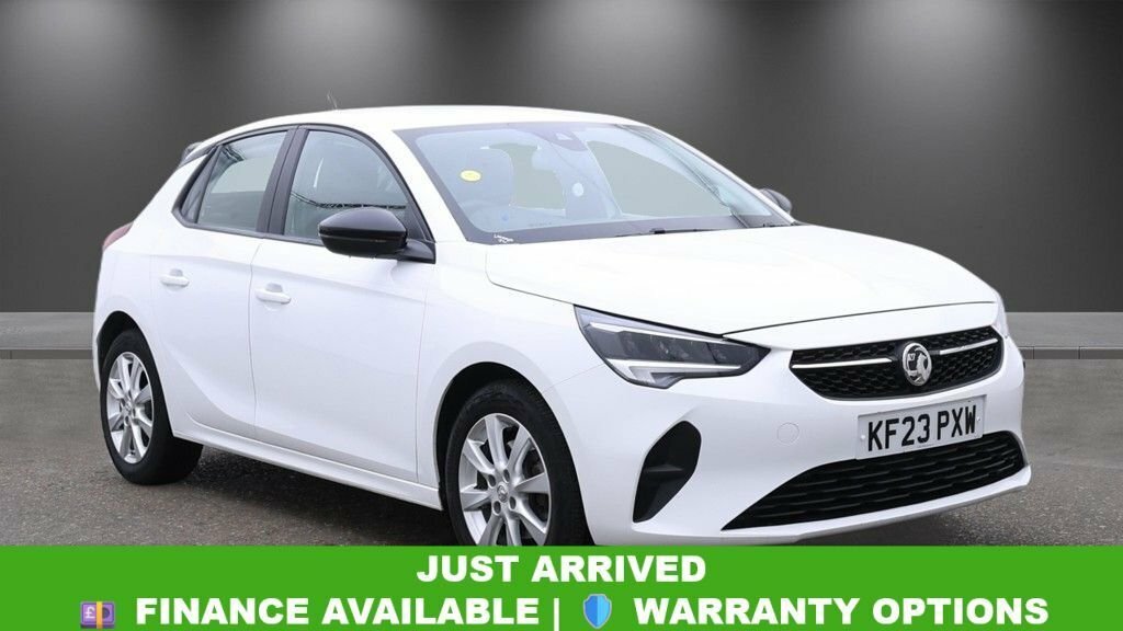Vauxhall Corsa 1.2L Design KF23PXW White