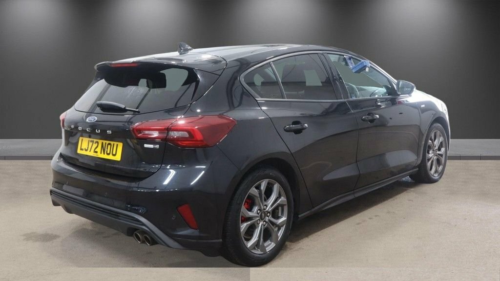 Ford Focus 1L St-line Edition LJ72NOU Black #4