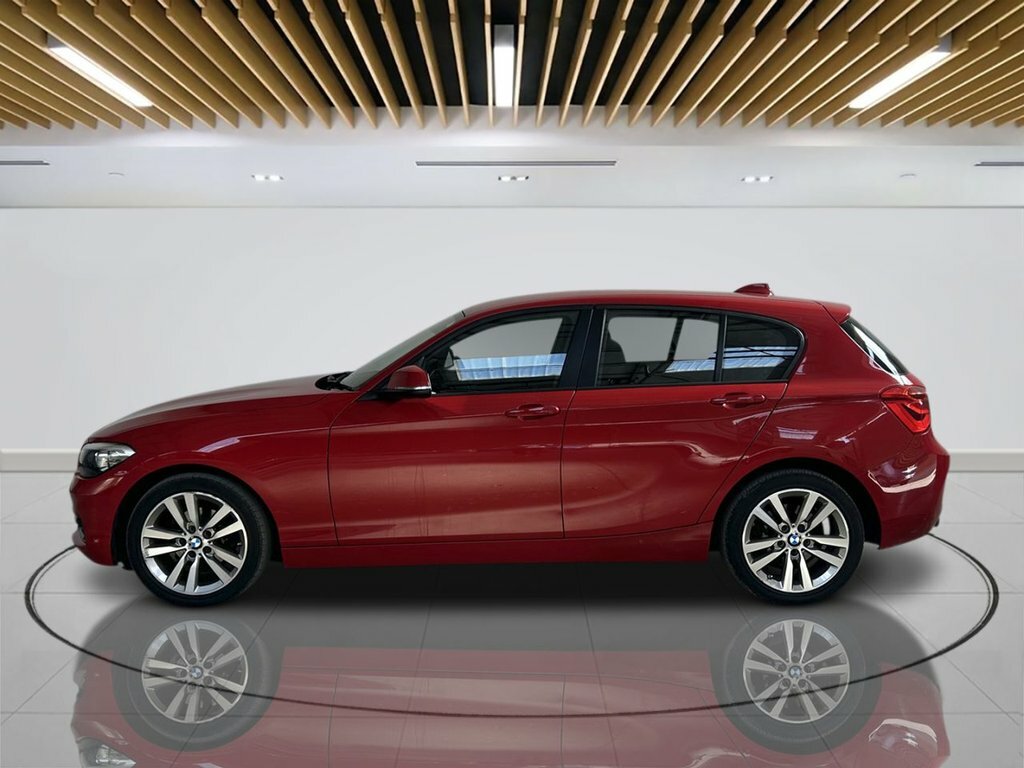 BMW 1 Series Hatchback WD65URW Red #5
