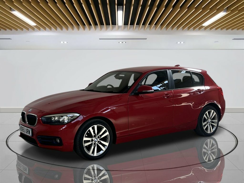 BMW 1 Series Hatchback WD65URW Red #4