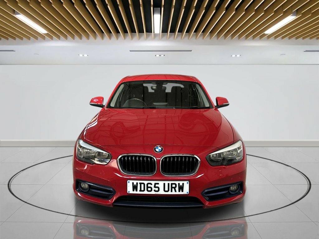 BMW 1 Series Hatchback WD65URW Red #2