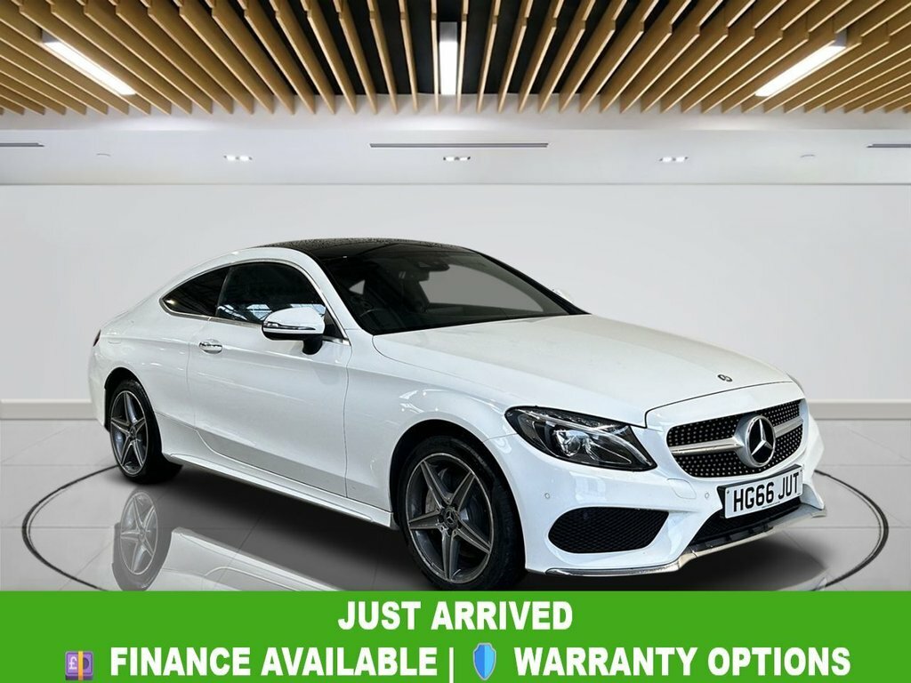Mercedes-Benz C Class Coupe White