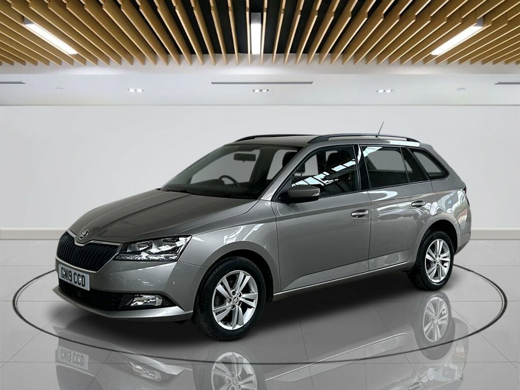 Skoda Fabia Estate Beige #4