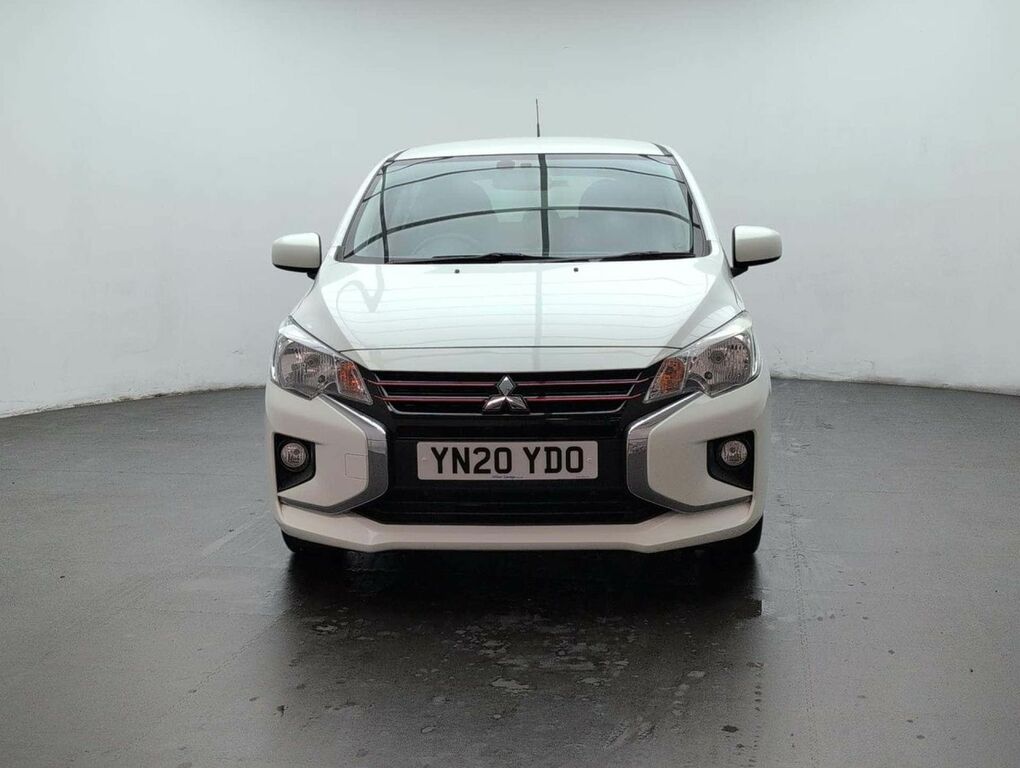 Mitsubishi Mirage 1.2 Mirage Design Cvt White #3