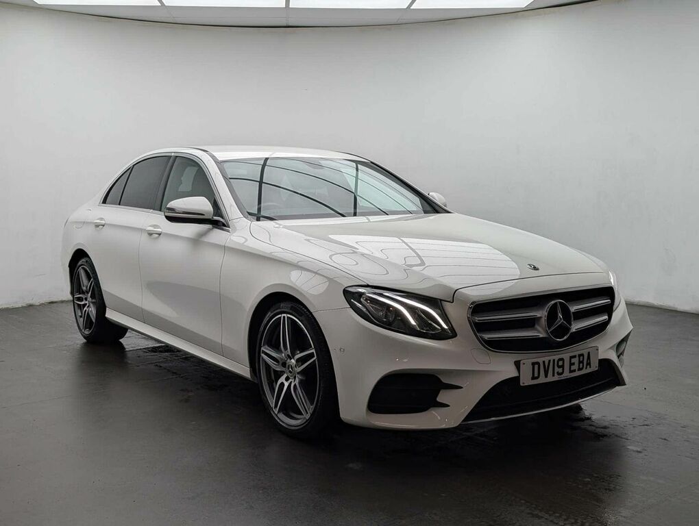 Mercedes-Benz E Class 2.0 E 220 D Amg Line DV19EBA White #2