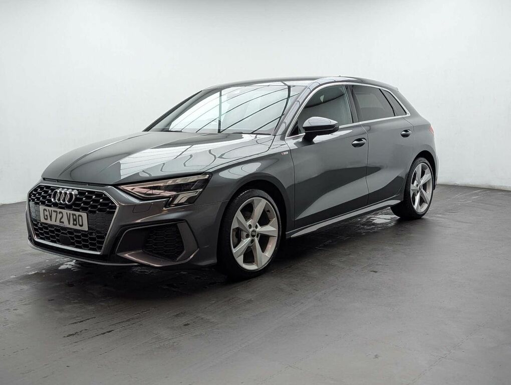 Audi A3 1.0 A3 Sportback 30 Tfsi S Line GV72VBO Grey #4