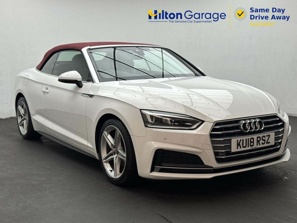 Audi A5 2.0 A5 S Line Tfsi White