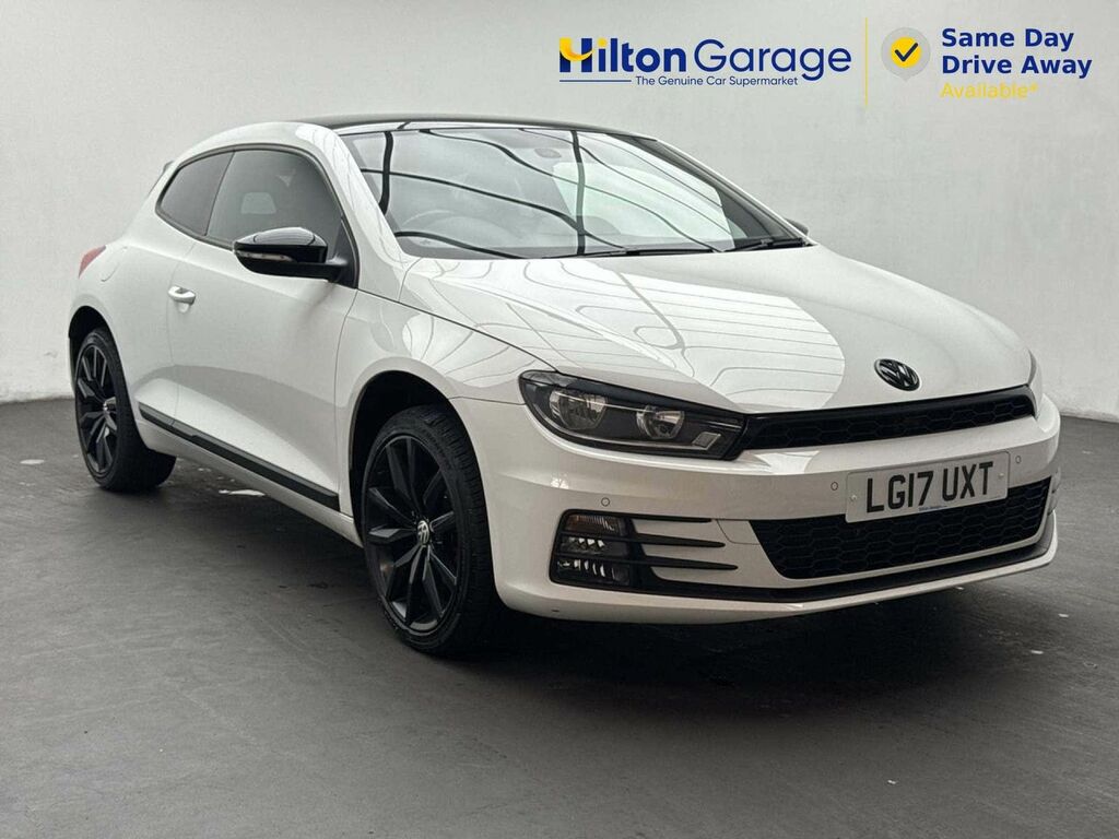 Volkswagen Scirocco 1.4 Scirocco Gt Black Edition Tsi Bluemotion Techn White