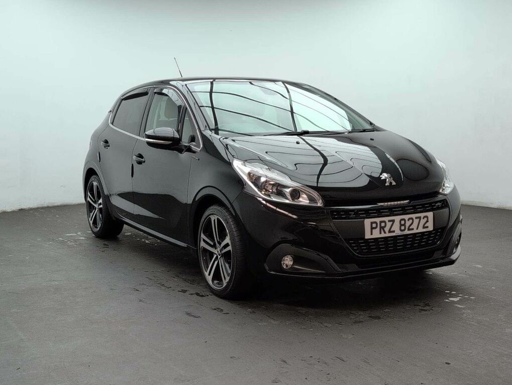 Peugeot 208 1.2 208 Gt Line Ss PRZ8272 Black #2