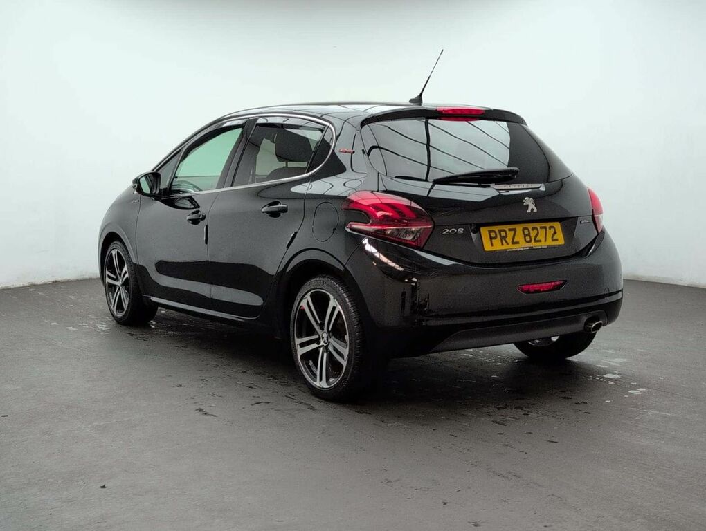 Peugeot 208 1.2 208 Gt Line Ss PRZ8272 Black #6
