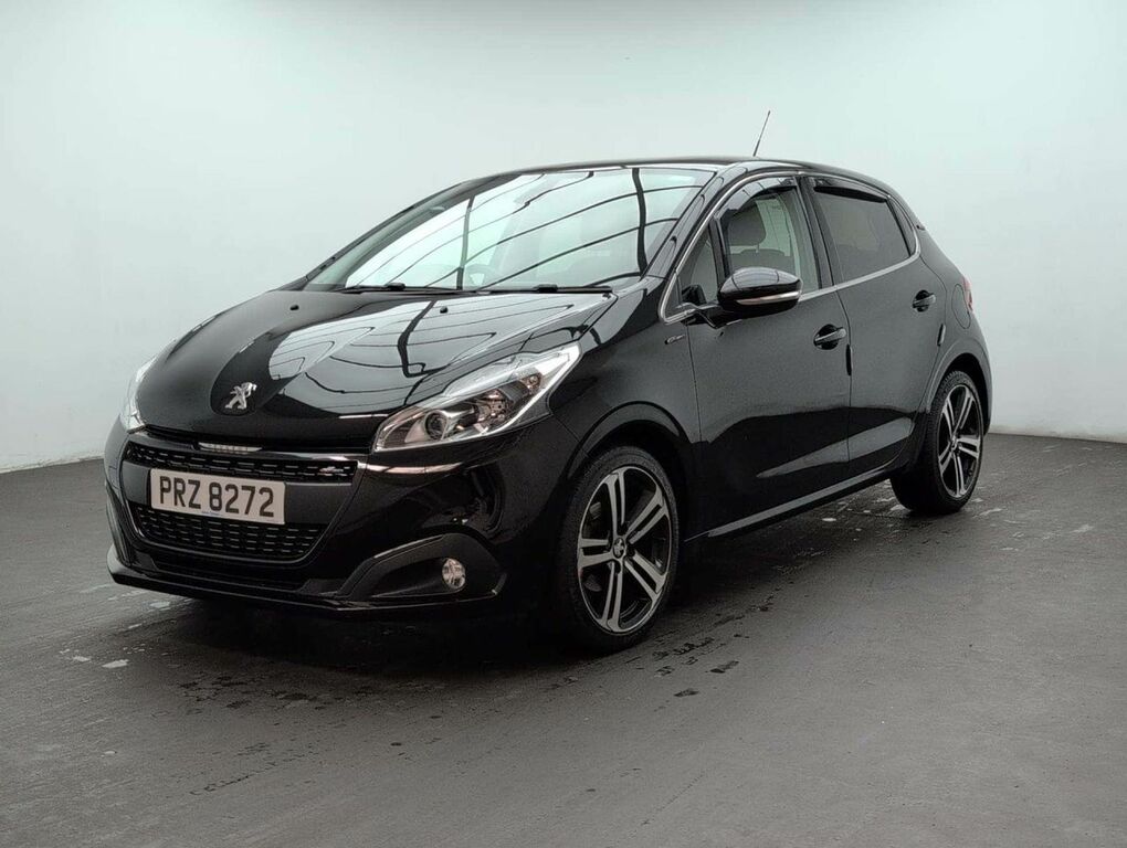 Peugeot 208 1.2 208 Gt Line Ss PRZ8272 Black #4
