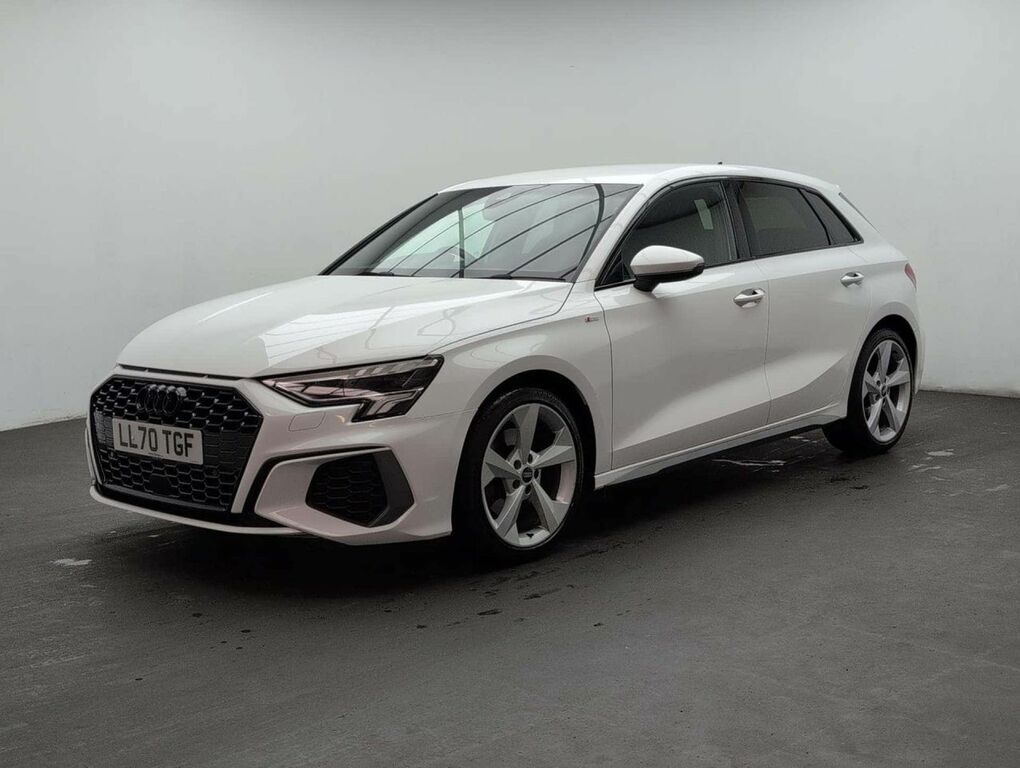 Audi A3 1.0 A3 Sportback 30 Tfsi S Line LL70TGF White #4