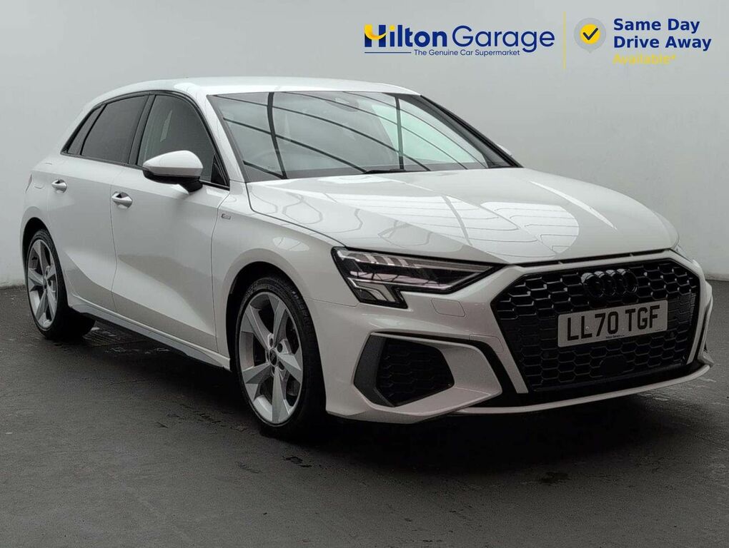 Audi A3 1.0 A3 Sportback 30 Tfsi S Line White