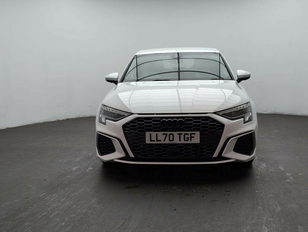 Audi A3 1.0 A3 Sportback 30 Tfsi S Line LL70TGF White #3