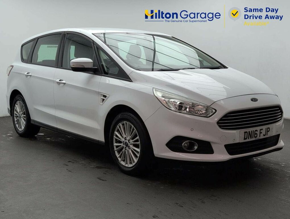Ford S-Max 2.0 S-max Zetec Tdci White