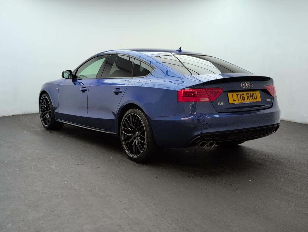 Audi A5 2.0 A5 Sportback Black Edition Tdi Blue #5