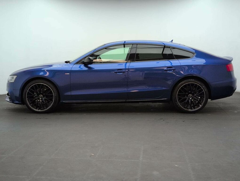 Audi A5 2.0 A5 Sportback Black Edition Tdi Blue #4