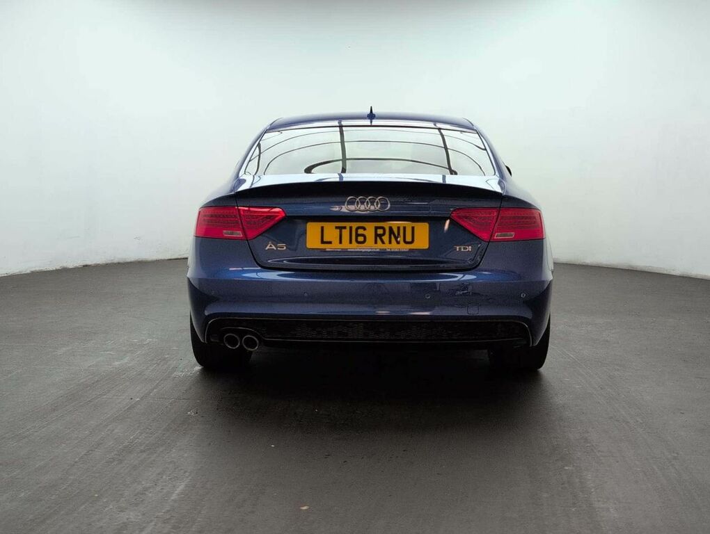 Audi A5 2.0 A5 Sportback Black Edition Tdi Blue #6