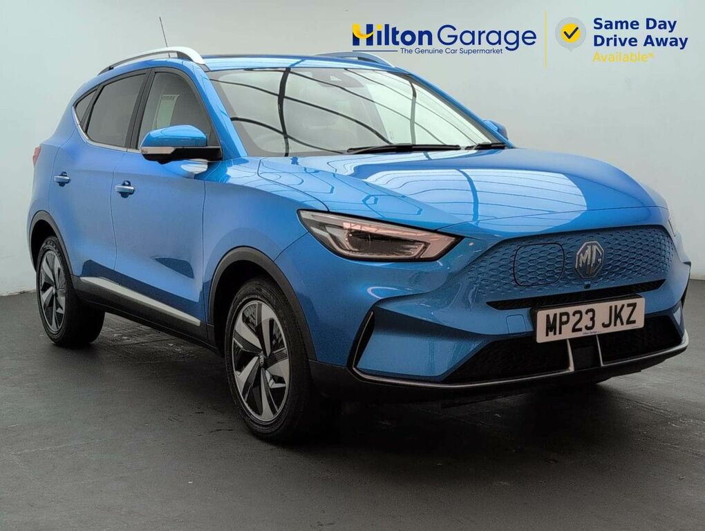 MG ZS Mg Zs Trophy Ev Blue