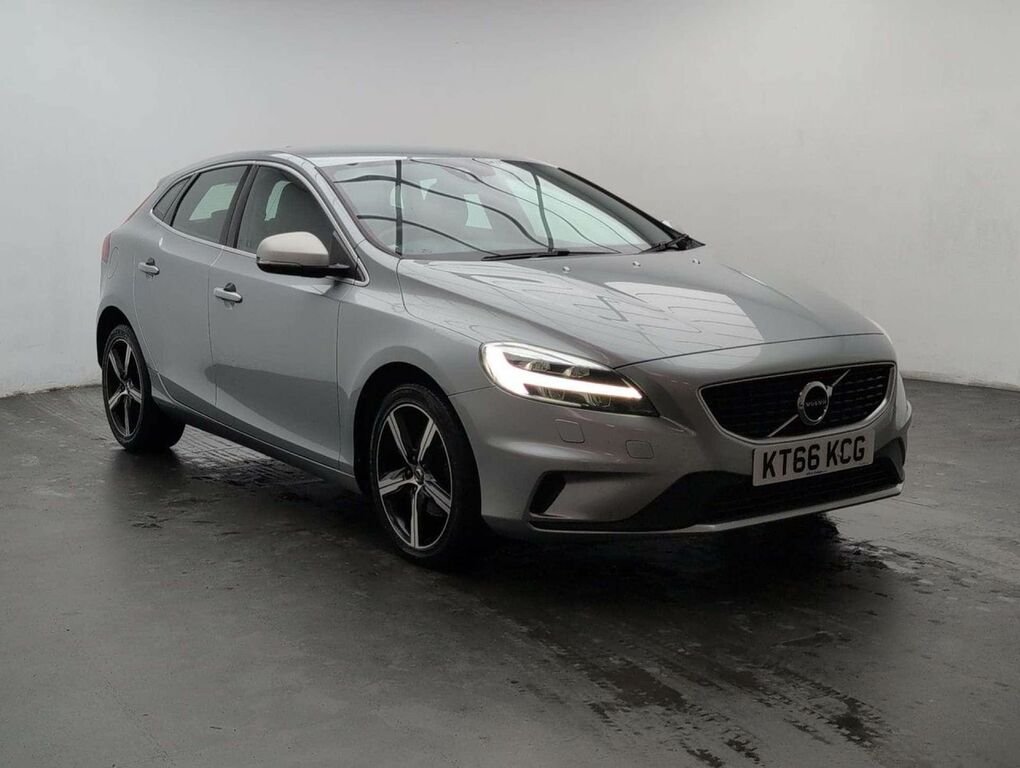 Volvo V40 2.0 V40 R-design Nav D2 KT66KCG Silver #2